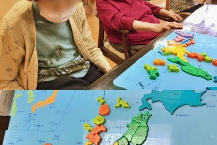 日本地図の47都道府県パズルに挑戦