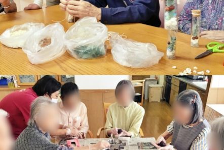 シェルボトル＆おはぎ作り