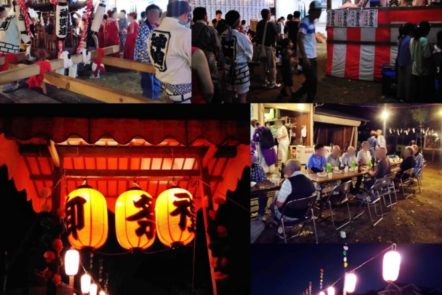 小山田神社のお祭り