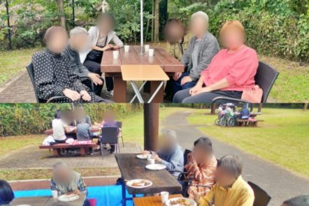 小山内裏公園でバーベキュー