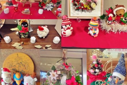 クリスマス飾りに変わり